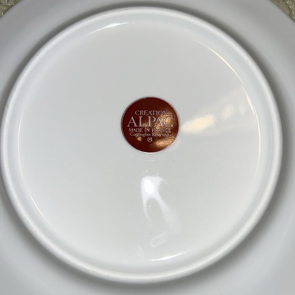 ALPAC Set of 6 French Cheese Hors D’oeuvres Plates - Picture 4 of 11